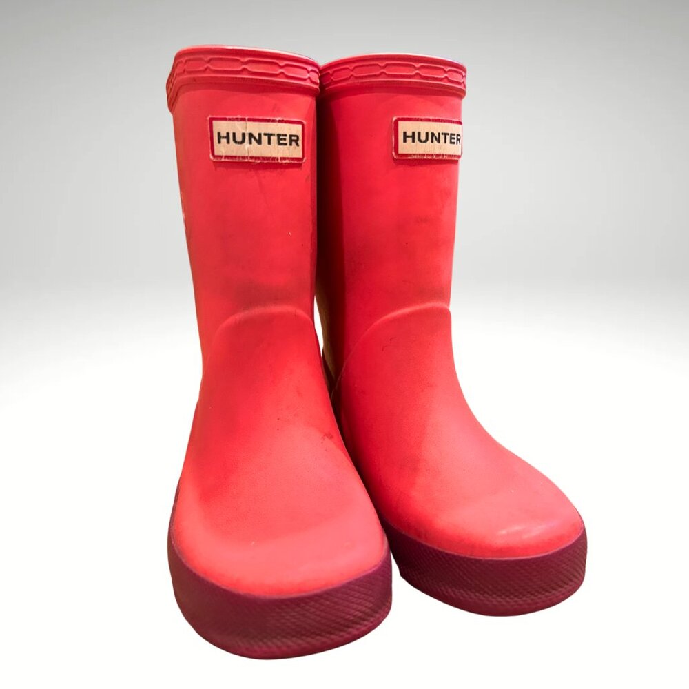 Hunter Toddler Girls Rain Boots GUC